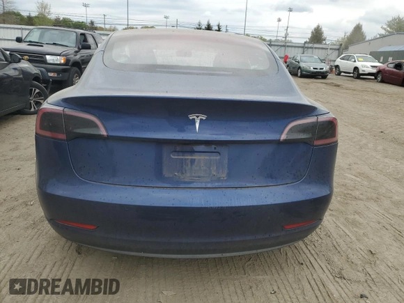 2018 Tesla Model 3 Long Range Battery with VIN 5YJ3E1EA9JF013144, listed as a Copart auction lot 53880835 with Not Provided miles and Salvage Title. Bid and sale history available at DreamBid. Image 6.