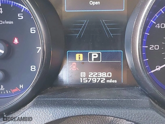 2019 Subaru Outback Premium with VIN 4S4BSAFC5K3366320, listed as a IAAI auction lot 41696525 with 157,972 mi miles. Bid and sale history available at carsss.com. Image 15.