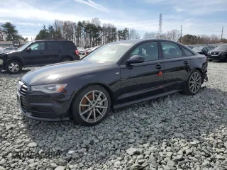 2018 Audi A6 Premium with VIN WAUF8AFC6JN100552, listed as a Copart auction lot 45419255 with 0 mi miles and Salvage Title. Bid and sale history available at carsss.com. Image 1.