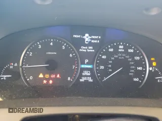 2014 Lexus LS 460 L with VIN JTHGL5EF8E5052422, listed as a Copart auction lot 69878164 with 163,153 mi miles and Salvage title. Bid and sale history available at DreamBid. Image 9.