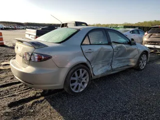 2006 Mazda Mazda6 Grand Touring s with VIN 1YVHP80D965M54351, listed as a Copart auction lot 51264945 with 247,886 mi miles and Salvage Title. Bid and sale history available at carsss.com. Image 3.