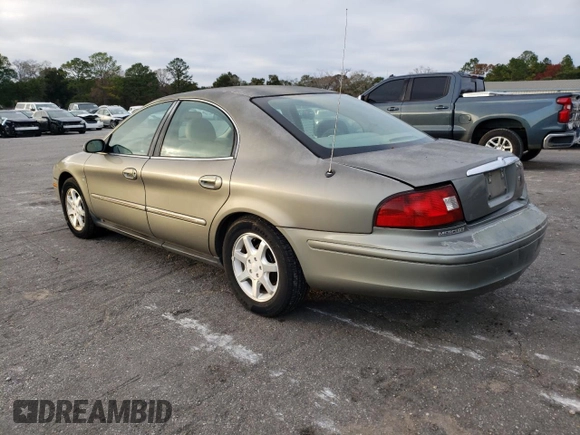 2002 Mercury Sable LS Premium with VIN 1MEFM55S22A636839, listed as a Copart auction lot 85987704 with 120,919 mi miles and Salvage Title. Bid and sale history available at DreamBid. Image 2.