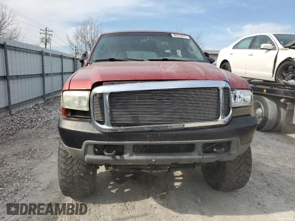 2003 Ford Excursion Special Serv with VIN 1FMSU41P83EC48225, listed as a Copart auction lot 48923075 with 263,604 mi miles and Salvage Title. Bid and sale history available at DreamBid. Image 5.