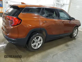 2019 GMC Terrain SLE z VIN 3GKALMEV7KL241779, wystawiony jako Copart lot #61617015 z przebiegiem 79 195 mil mil oraz Szkoda całkowita • Salvage title. Historia ofert i sprzedaży dostępna na DreamBid. Obrazek 3.