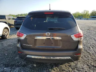2015 Nissan Pathfinder Platinum with VIN 5N1AR2MN4FC643451, listed as a Copart auction lot 52177755 with 151,173 mi miles and Salvage Title. Bid and sale history available at DreamBid. Image 6.