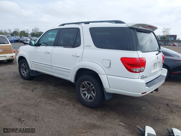 2006 Toyota Sequoia SR5 with VIN 5TDZT34A86S279237, listed as a IAAI auction lot 41804445 with 229,842 mi miles. Bid and sale history available at carsss.com. Image 3.