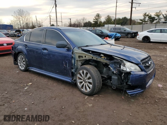 2011 Subaru Legacy Limited Power Moon with VIN 4S3BMBL62B3217009, listed as a Copart auction lot 46629705 with 89,273 mi miles and Salvage title. Bid and sale history available at DreamBid. Image 4.