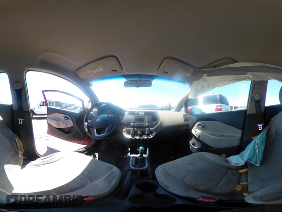 2013 Kia Rio LX with VIN KNADM4A37D6189199, listed as a IAAI auction lot 41992159 with 168,525 mi miles and . Bid and sale history available at DreamBid. Image 18.