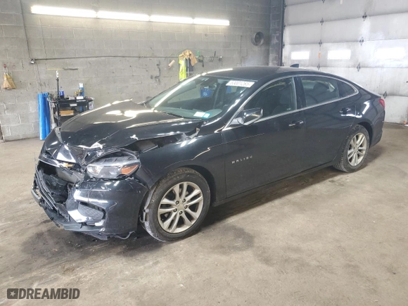 2016 Chevrolet Malibu LT with VIN 1G1ZE5ST0GF332131, listed as a Copart auction lot 53001265 with 83,116 mi miles and Salvage Title. Bid and sale history available at carsss.com. Image 1.