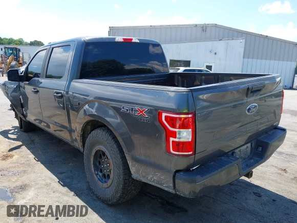 2019 Ford F-150 XL with VIN 1FTEW1EP7KFC28853, listed as a IAAI auction lot 42176182 with 132,599 mi miles and . Bid and sale history available at DreamBid. Image 3.