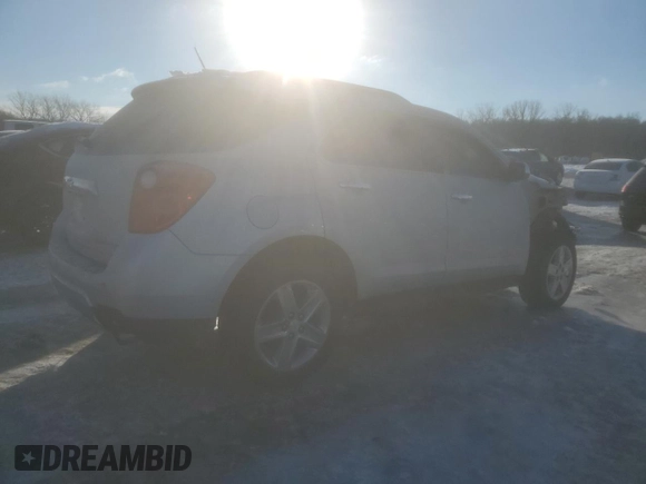 2014 Chevrolet Equinox LTZ with VIN 2GNFLHE3XE6228337, listed as a Copart auction lot 86861704 with 132,075 mi miles and Salvage Title. Bid and sale history available at carsss.com. Image 3.
