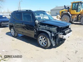 2018 Jeep Renegade Latitude with VIN ZACCJBBB8JPG82416, listed as a IAAI auction lot 41977023 with 75,092 mi miles and . Bid and sale history available at carsss.com. Image 1.