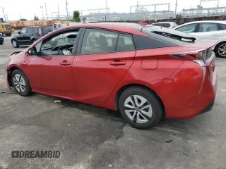 2017 Toyota Prius Two with VIN JTDKARFU0H3533240, listed as a Copart auction lot 53893145 with 66,551 mi miles and Salvage Title. Bid and sale history available at DreamBid. Image 2.