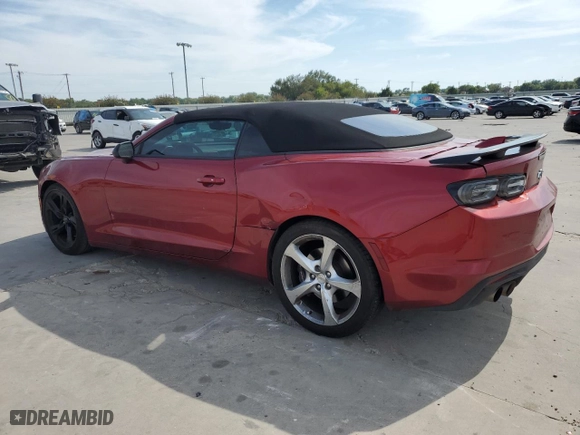 2024 Chevrolet Camaro 2SS with VIN 1G1FH3D76R0108348, listed as a Copart auction lot 68276634 with 18,383 mi miles and Clean Title. Bid and sale history available at carsss.com. Image 2.