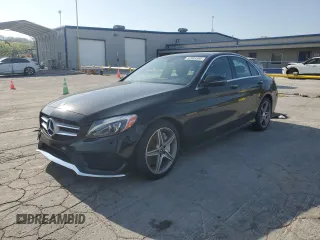 2018 Mercedes-Benz C 300 with VIN 55SWF4JB9JU282253, listed as a Copart auction lot 52989395 with 69,991 mi miles and Salvage title. Bid and sale history available at DreamBid. Image 1.