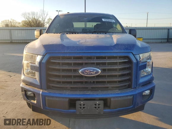 2017 Ford F-150 XL with VIN 1FTEW1CP2HKC61388, listed as a Copart auction lot 49292465 with 119,531 mi miles and Clean Title. Bid and sale history available at carsss.com. Image 5.