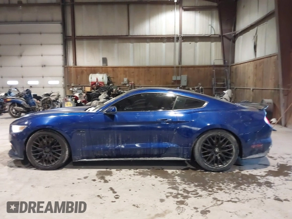 2015 Ford Mustang GT with VIN 1FA6P8CF1F5379452, listed as a IAAI auction lot 41355235 with 128,257 mi miles and . Bid and sale history available at DreamBid. Image 14.