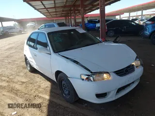 2001 Toyota Corolla CE with VIN 1NXBR12E71Z445564, listed as a IAAI auction lot 40396786 with 164,607 mi miles and . Bid and sale history available at DreamBid. Image 1.