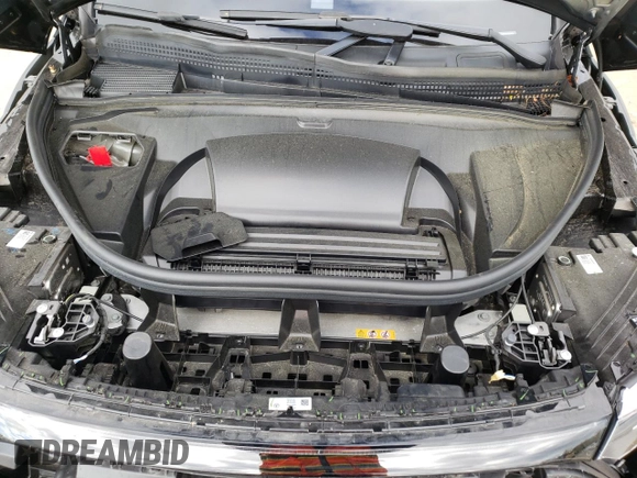 2023 Mercedes-Benz EQS with VIN 4JGDM2EB6PA022368, listed as a Copart auction lot 74626344 with 0 mi miles and Salvage Title. Bid and sale history available at carsss.com. Image 12.