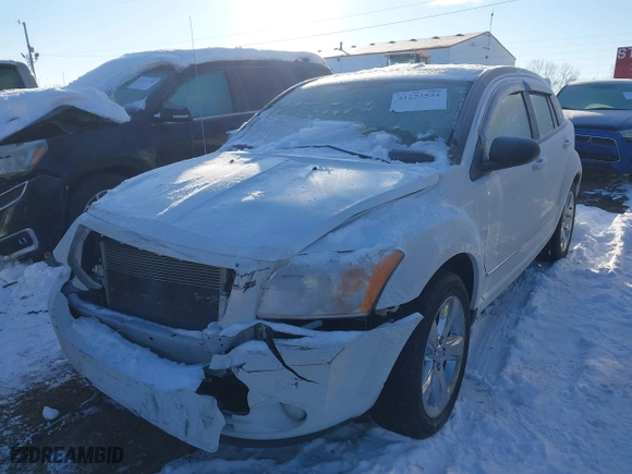 2011 Dodge Caliber Rush with VIN 1B3CB8HB4BD254464, listed as a IAAI auction lot 41273534 with 66,455 mi miles. Bid and sale history available at carsss.com. Image 17.