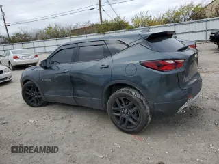 2020 Chevrolet Blazer LT с VIN 3GNKBHRS7LS567039, выставлен на аукционе Copart как лот 82210574 с пробегом 75 162 миль миль и Списание • Salvage title. История ставок и продаж доступна на DreamBid. Изображение 2.