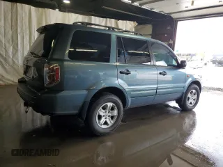 2007 Honda Pilot LX with VIN 5FNYF18127B027538, listed as a Copart auction lot 57455685 with Not provided miles and Salvage title. Bid and sale history available at DreamBid. Image 3.