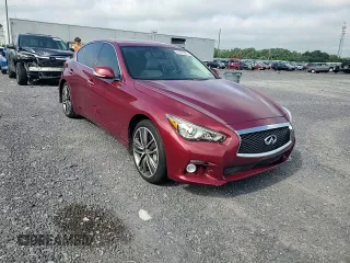 2014 Infiniti Q50 Sport with VIN JN1BV7AR6EM693711, listed as a Copart auction lot 64551895 with 124,843 mi miles and Salvage title. Bid and sale history available at DreamBid. Image 13.