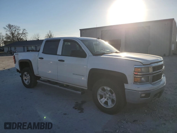 2014 Chevrolet Silverado 1500 LT with VIN 3GCUKREC9EG305647, listed as a Copart auction lot 47426795 with 322,142 mi miles and Salvage Title. Bid and sale history available at DreamBid. Image 4.