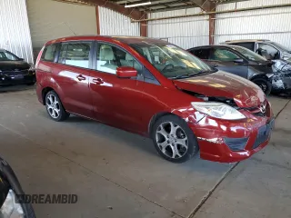 2010 Mazda 5 Sport z VIN JM1CR2WL2A0373106, wystawiony jako Copart lot #61942275 z przebiegiem 176 865 mil mil oraz Szkoda całkowita • Salvage title. Historia ofert i sprzedaży dostępna na DreamBid. Obrazek 4.