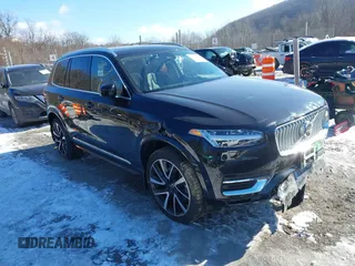 2024 Volvo XC90 Plus Bright Theme with VIN YV4062PE9R1172236, listed as a IAAI auction lot 41246801 with 9,673 mi miles. Bid and sale history available at carsss.com. Image 1.