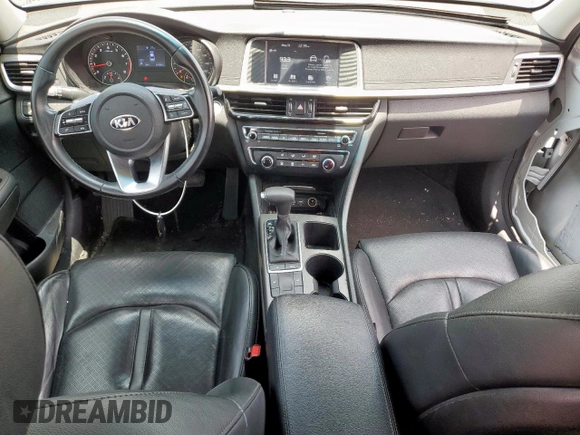 2020 Kia Optima LX with VIN 5XXGT4L32LG442977, listed as a Copart auction lot 59026745 with 81,080 mi miles and Salvage title. Bid and sale history available at DreamBid. Image 8.
