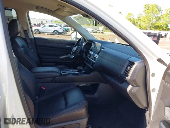 2023 Nissan Pathfinder SL with VIN 5N1DR3CCXPC273840, listed as a IAAI auction lot 42337002 with 34,963 mi miles and . Bid and sale history available at DreamBid. Image 5.