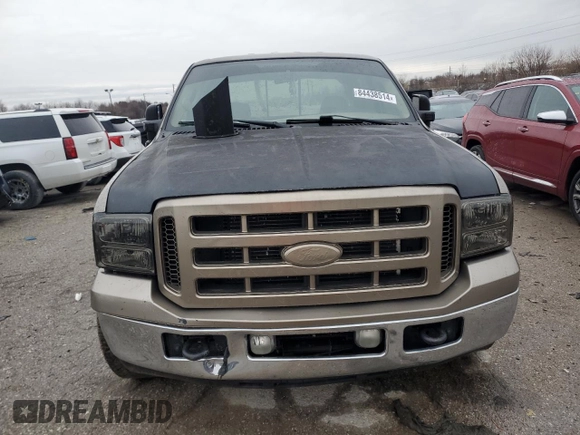 2005 Ford F-250 XL with VIN 1FTSW20P95EA78125, listed as a Copart auction lot 84438514 with Not Provided miles and Clean Title. Bid and sale history available at DreamBid. Image 5.