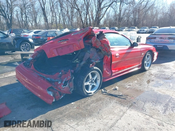 1995 Ford Mustang GT with VIN 1FALP42T7SF195947, listed as a IAAI auction lot 41071118 with 156,241 mi miles and . Bid and sale history available at DreamBid. Image 4.