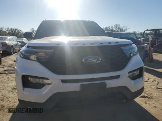 2023 Ford Explorer ST-Line with VIN 1FMSK7KH9PGB52354, listed as a Copart auction lot 84932644 with 14,308 mi miles and Salvage Title. Bid and sale history available at carsss.com. Image 5.