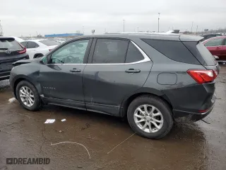 2021 Chevrolet Equinox LT with VIN 3GNAXKEV3ML380161, listed as a Copart auction lot 86298544 with 53,348 mi miles and Salvage Title. Bid and sale history available at carsss.com. Image 2.