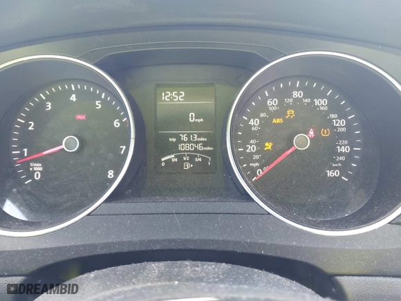 2017 Volkswagen Jetta 1.4T S with VIN 3VW167AJ3HM320597, listed as a IAAI auction lot 41919149 with 108,046 mi miles. Bid and sale history available at carsss.com. Image 7.