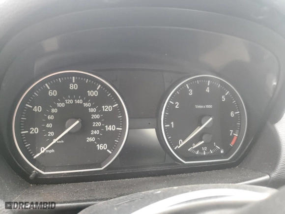 2008 BMW 1 Series 128i with VIN WBAUL73588VJ74144, listed as a Copart auction lot 84018214 with 0 mi miles and Salvage Title. Bid and sale history available at carsss.com. Image 9.