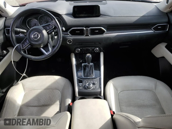 2018 Mazda CX-5 Grand Touring with VIN JM3KFBDM3J0331602, listed as a Copart auction lot 45559195 with 63,672 mi miles and Salvage Title. Bid and sale history available at carsss.com. Image 8.