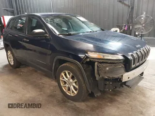 2015 Jeep Cherokee Sport with VIN 1C4PJMAB3FW564055, listed as a IAAI auction lot 42434835 with 237,027 mi miles and . Bid and sale history available at DreamBid. Image 1.