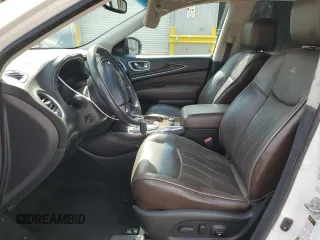 2013 Infiniti JX35 with VIN 5N1AL0MM6DC352606, listed as a Copart auction lot 50633205 with 123,798 mi miles and Salvage Title. Bid and sale history available at DreamBid. Image 7.