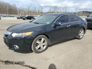 2012 Acura TSX with VIN JH4CU2F4XCC025562, listed as a Copart auction lot 49414405 with 166,025 mi miles and Salvage Title. Bid and sale history available at carsss.com. Image 1.