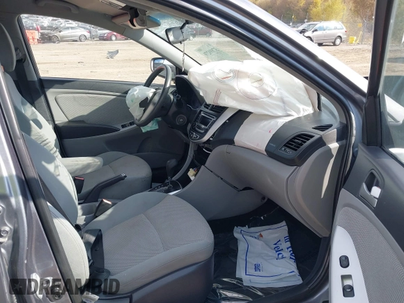 2014 Hyundai Accent GLS with VIN KMHCT4AE9EU614191, listed as a IAAI auction lot 37899279 with 144,247 mi miles. Bid and sale history available at carsss.com. Image 5.