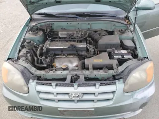 2004 Hyundai Accent GL with VIN KMHCG45C14U540938, listed as a Copart auction lot 46701935 with 71,891 mi miles and Salvage Title. Bid and sale history available at carsss.com. Image 11.