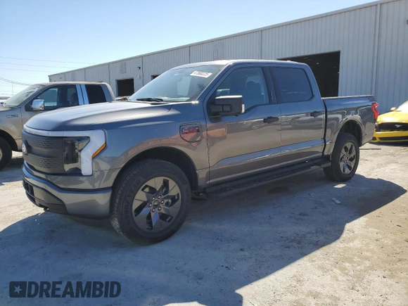 2024 Ford F-150 Lightning XLT with VIN 1FTVW3LK0RWG24006, listed as a Copart auction lot 47560225 with 6,645 mi miles and Salvage title. Bid and sale history available at DreamBid. Image 1.