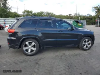 2014 Jeep Grand Cherokee Overland with VIN 1C4RJFCM6EC299263, listed as a Copart auction lot 45759425 with 176,339 mi miles and Salvage Title. Bid and sale history available at carsss.com. Image 3.