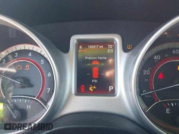 2016 Dodge Journey SE with VIN 3C4PDCAB9GT162503, listed as a IAAI auction lot 41813721 with 150,217 mi miles and . Bid and sale history available at DreamBid. Image 7.