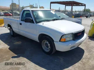2003 GMC Sonoma SLS z VIN 1GTCS14X338208805, wystawiony jako IAAI lot #42564399 z przebiegiem 294 853 mil mil oraz . Historia ofert i sprzedaży dostępna na DreamBid. Obrazek 1.