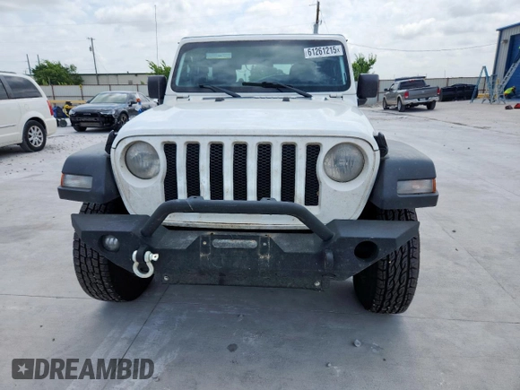 2023 Jeep Wrangler Sport with VIN 1C4HJXAG4PW667732, listed as a Copart auction lot 61261215 with 48,089 mi miles and Salvage title. Bid and sale history available at DreamBid. Image 5.