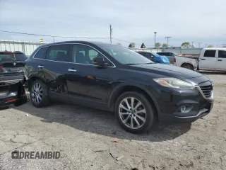 2014 Mazda CX-9 Grand Touring with VIN JM3TB3DA9E0432869, listed as a Copart auction lot 55134525 with 159,117 mi miles and Clean Title. Bid and sale history available at DreamBid. Image 4.